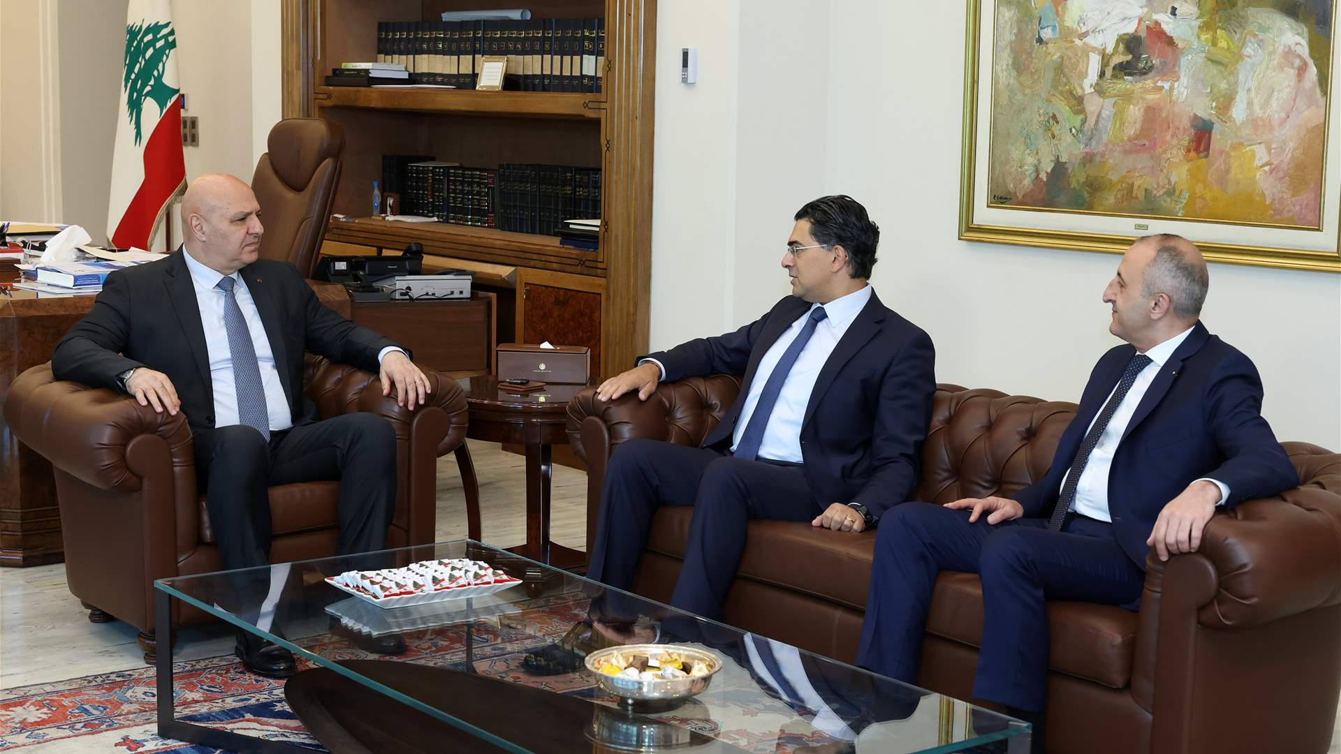 ممثل المنظمة الدولية للفرانكوفونية من قصر بعبدا: نتضامن مع لبنان بهذه المرحلة الصعبة