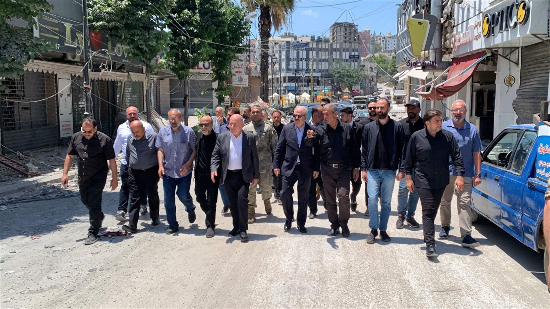 جابر جال في النبطية: الهم الاكبر اليوم تأمين الدعم من الاشقاء والاصدقاء لإعادة الاعمار