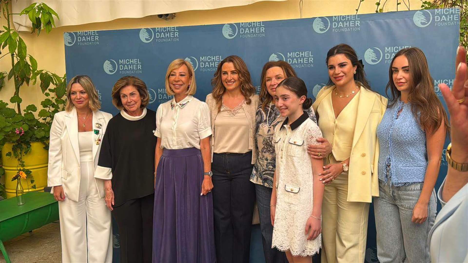 اللبنانية الاولى زارت مؤسسة ميشال ضاهر في الفرزل: تساهم بشكلٍ كبير في تشبّث الناس بأرضهم
