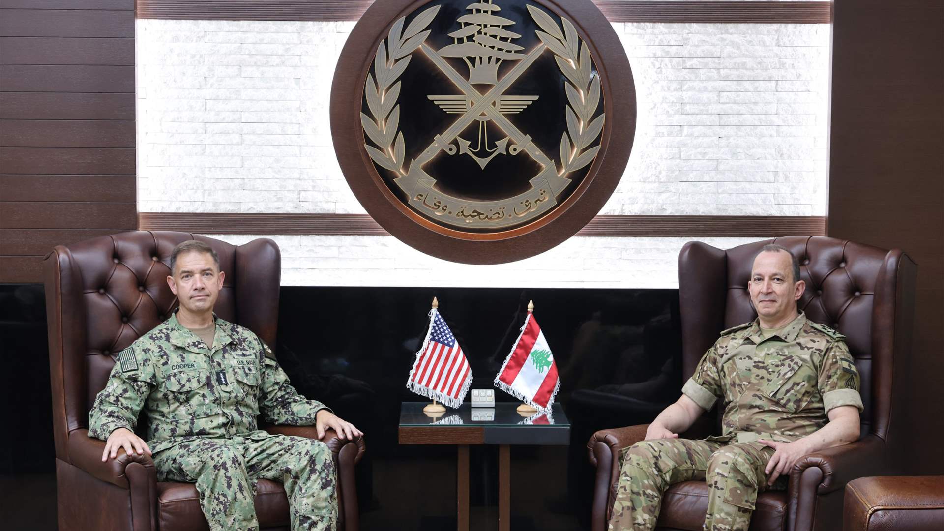 الجيش اللبنانيّ: قائد الجيش ثمن الدعم الأميركي ّوشدد على ضرورة استمرار التعاون