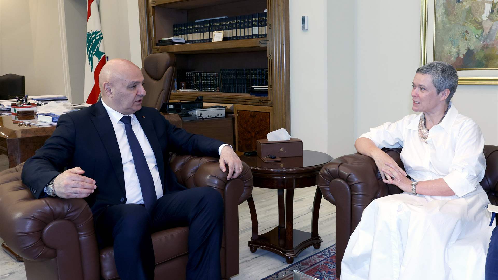 EU ambassador after meeting with President Aoun: &euro;3 Billion in aid to Lebanon since 2019