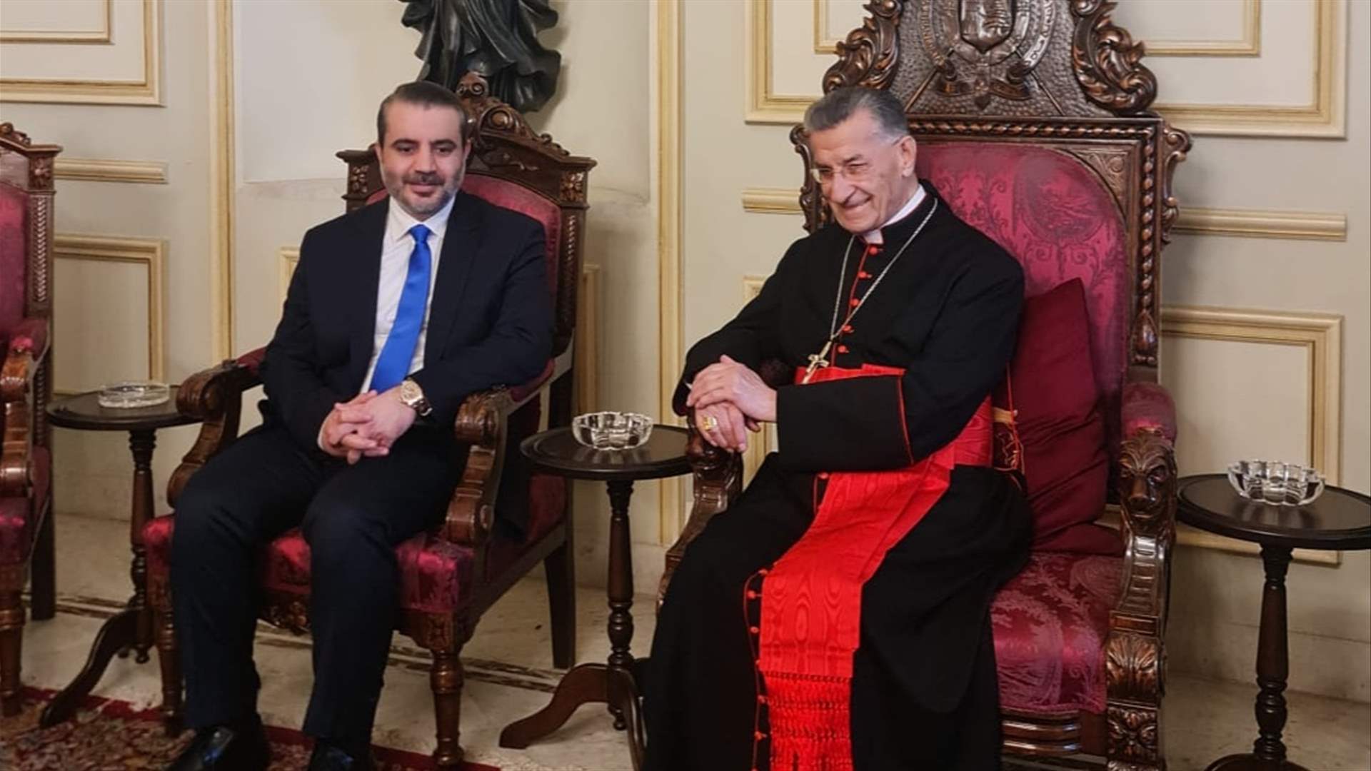 الراعي يستقبل وزير الخارجية السورية في بكركي