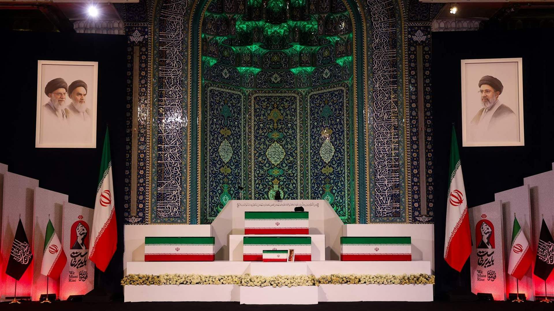 Iran's slain leader Khamenei laid in state in Tehran for week of mass funeral events