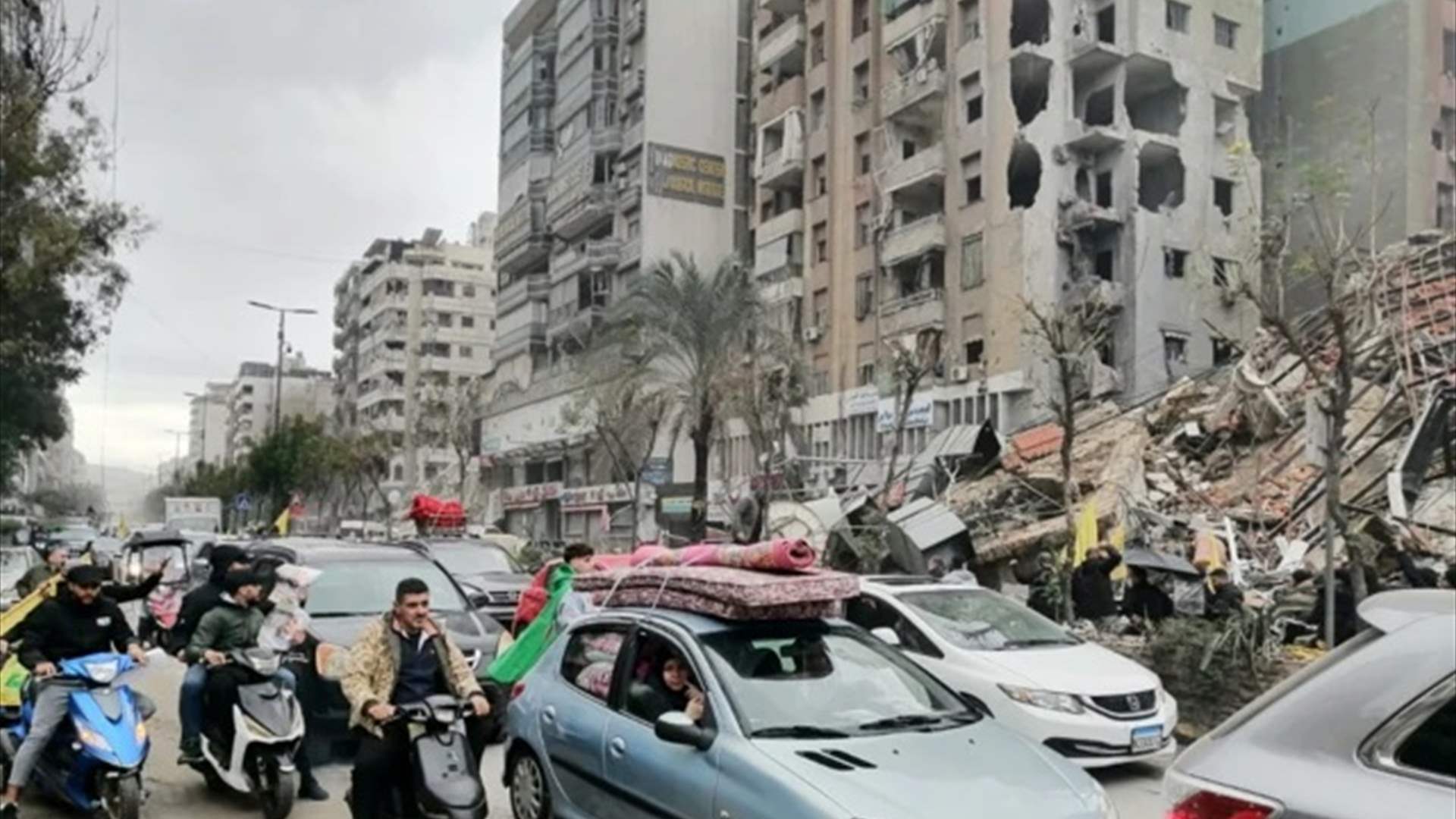منظمة: أكثر من 600 ألف نازح لبناني عادوا الى منازلهم منذ وقف إطلاق النار مع اسرائيل 
