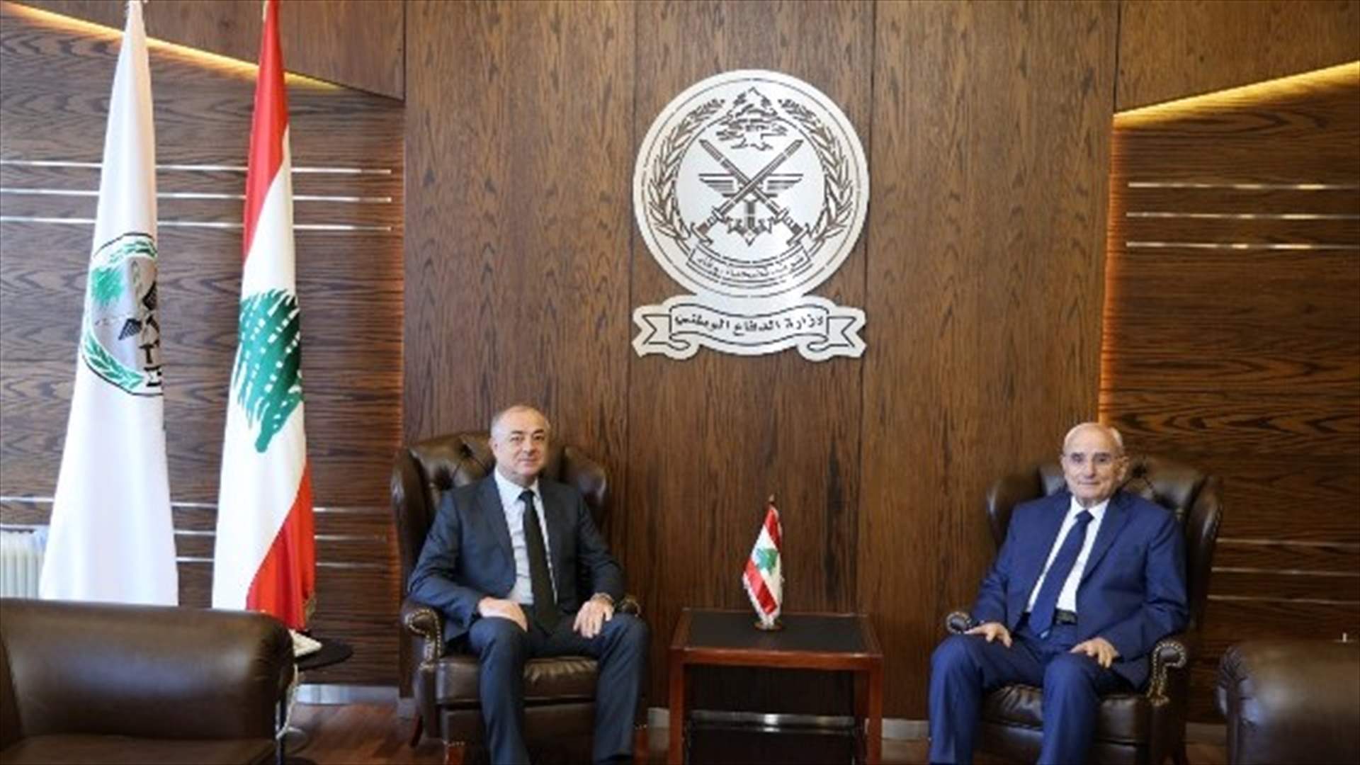 منسى بحث مع بو صعب في مشروع قانون العفو وتابع مع أرنو ترتيبات ما بعد اليونيفيل