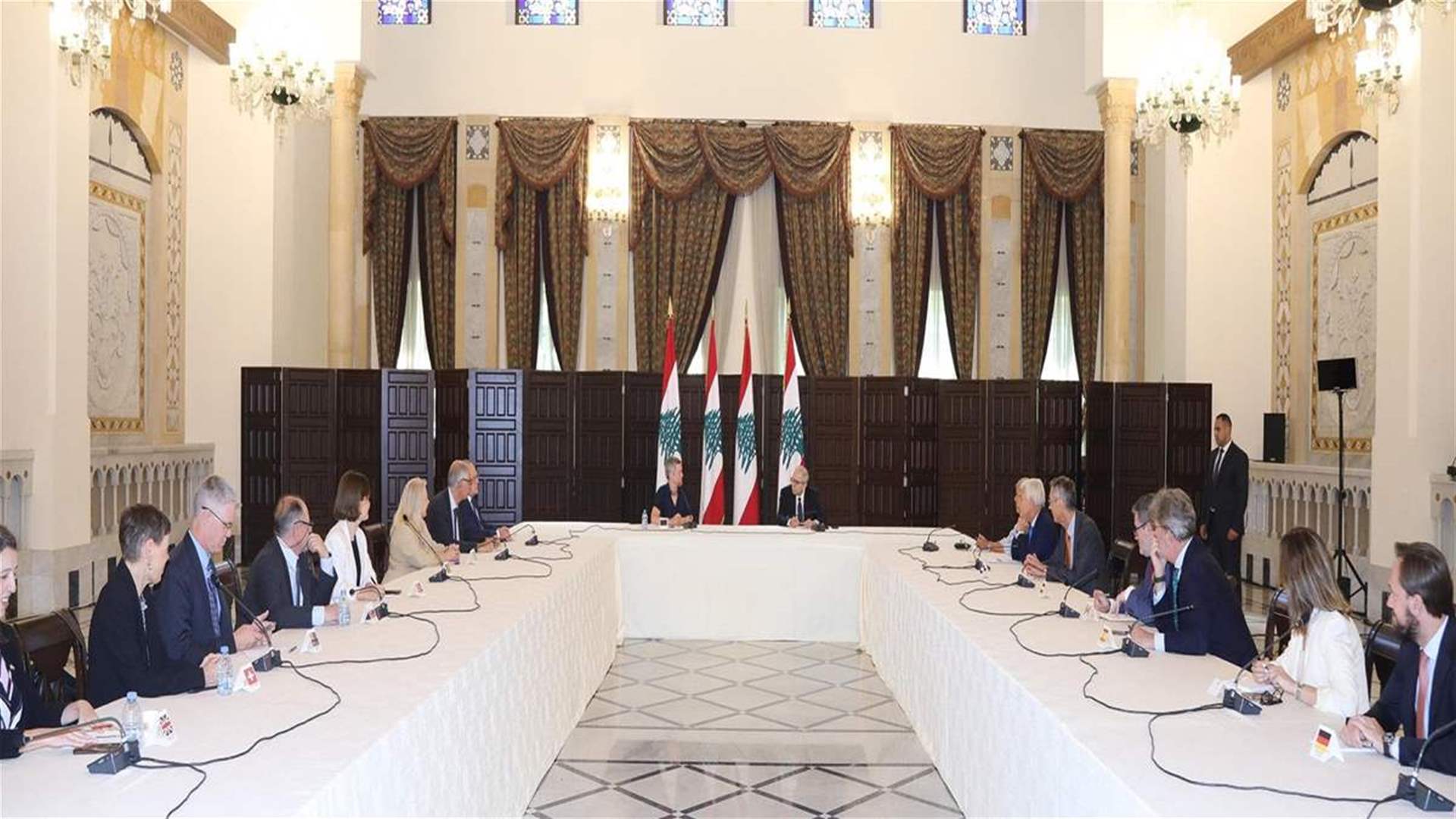 PM Salam reaffirms commitment to IMF program in meeting with European diplomats