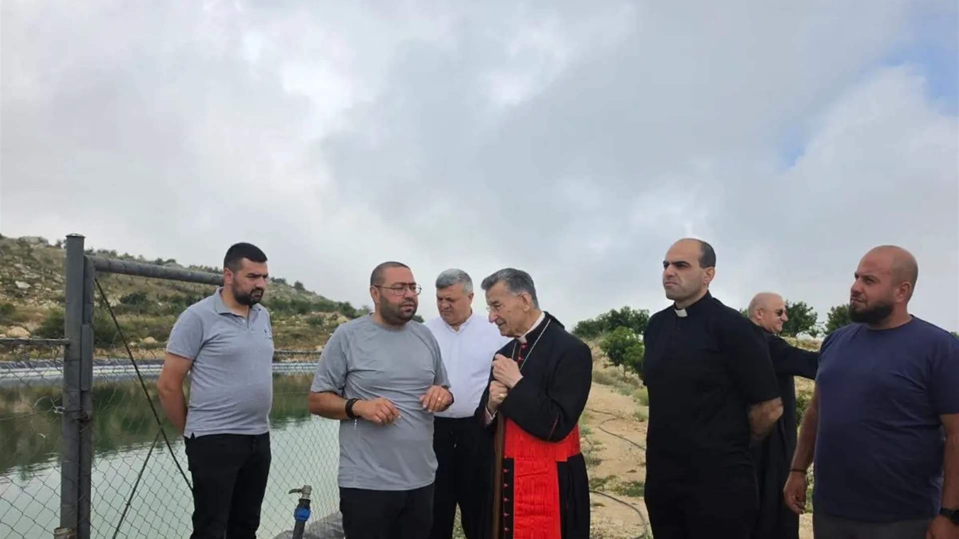 الراعي تفقّد مشاريع استصلاح أراضي البطريركية في الديمان وأكد أهمية الاستثمار في الأرض وصون مواردها
