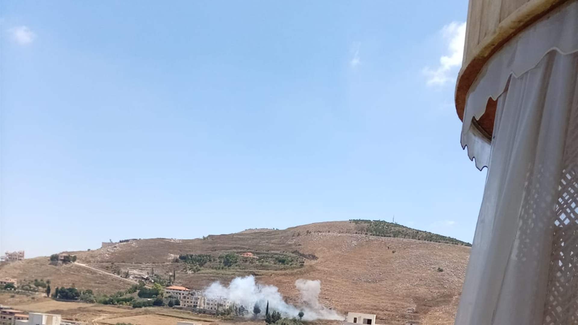 غارة من مسيرة استهدفت منطقة الدوحة في  كفررمان