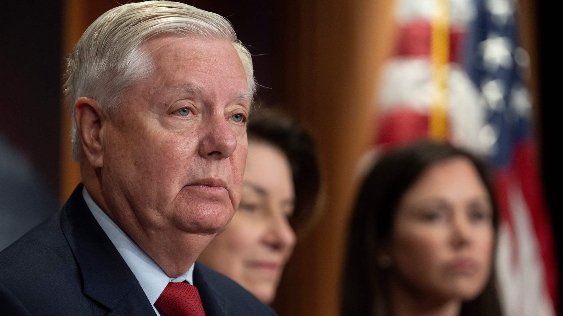 Trump pays tribute to Lindsey Graham as 'one of the greatest people'
