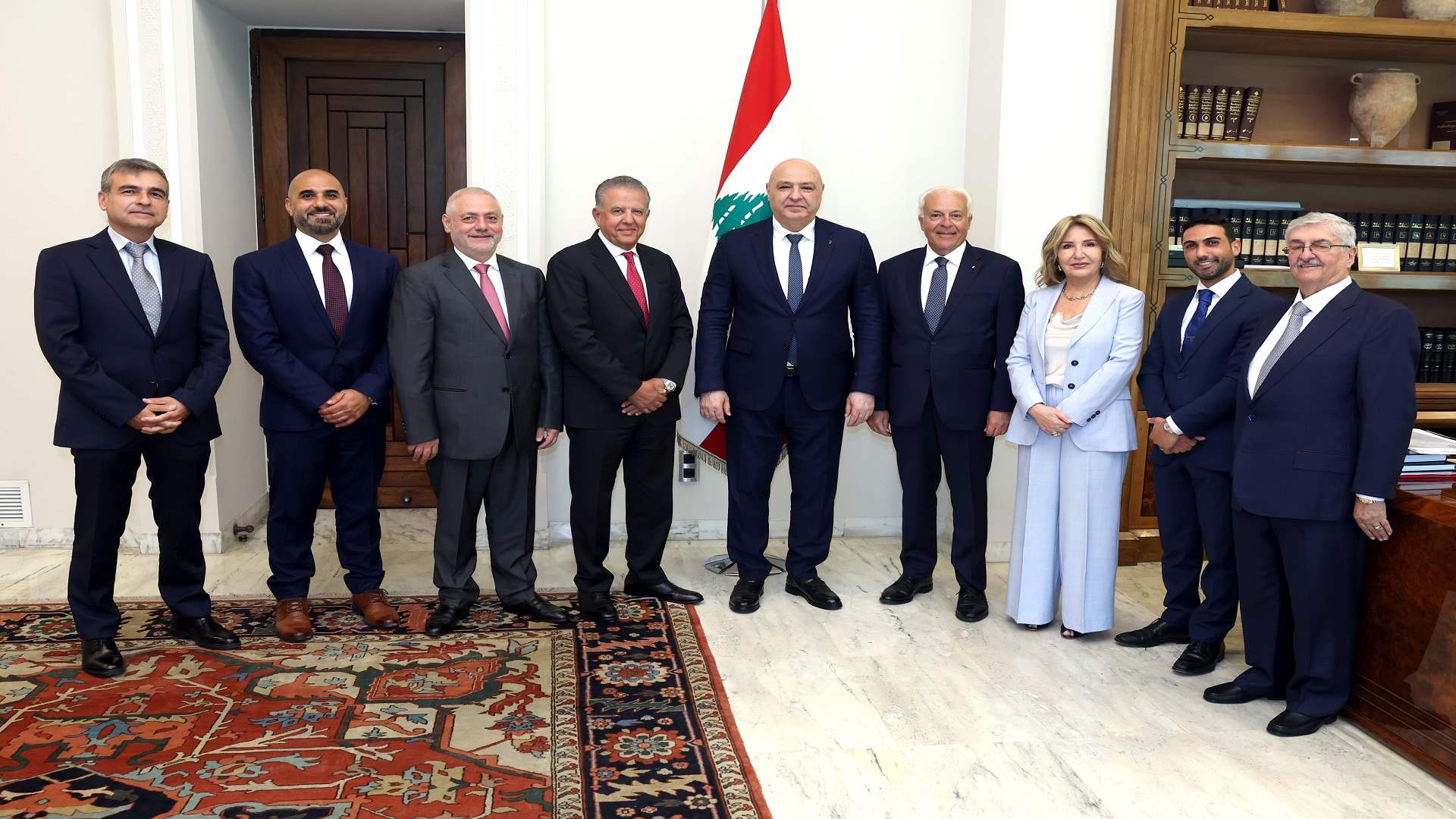 الرئيس عون يستقبل وفد LARP... وعرضٌ لمبادرتين لدعم لبنان