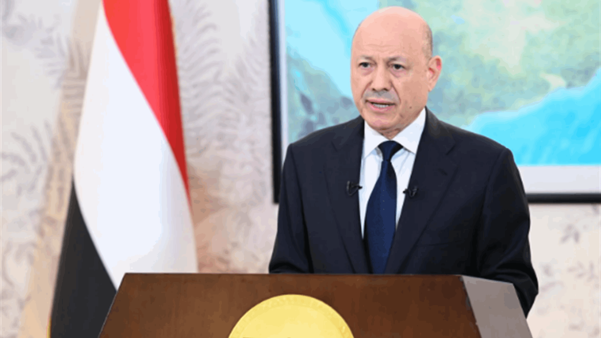 Yemen leader says will not expand confrontation after airport attack