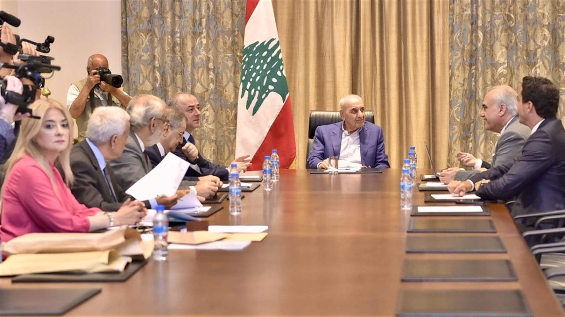 الرئيس بري ترأس في عين التينة اجتماعا لهيئة مكتب المجلس واستقبل محافظ بيروت... بو صعب: لا قطبة مخفية في قانون إلغاء حكم الإعدام والمجلس لن يقر قانونا يظلم احدا
