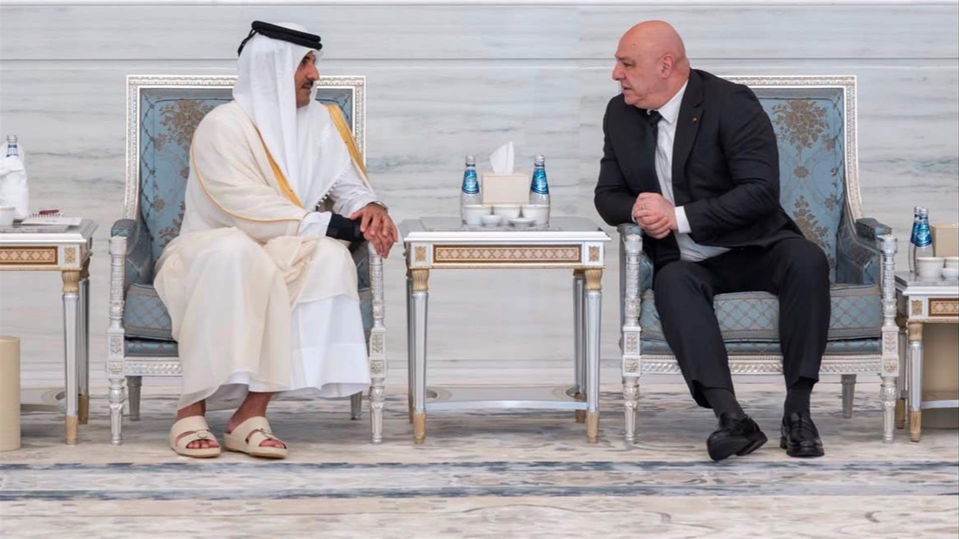 الرئيس عون والسيدة الأولى عزيا أمير قطر في الدوحة: اللبنانيون لن ينسوا الدعم الذي قدّمه الأمير الراحل للبنان