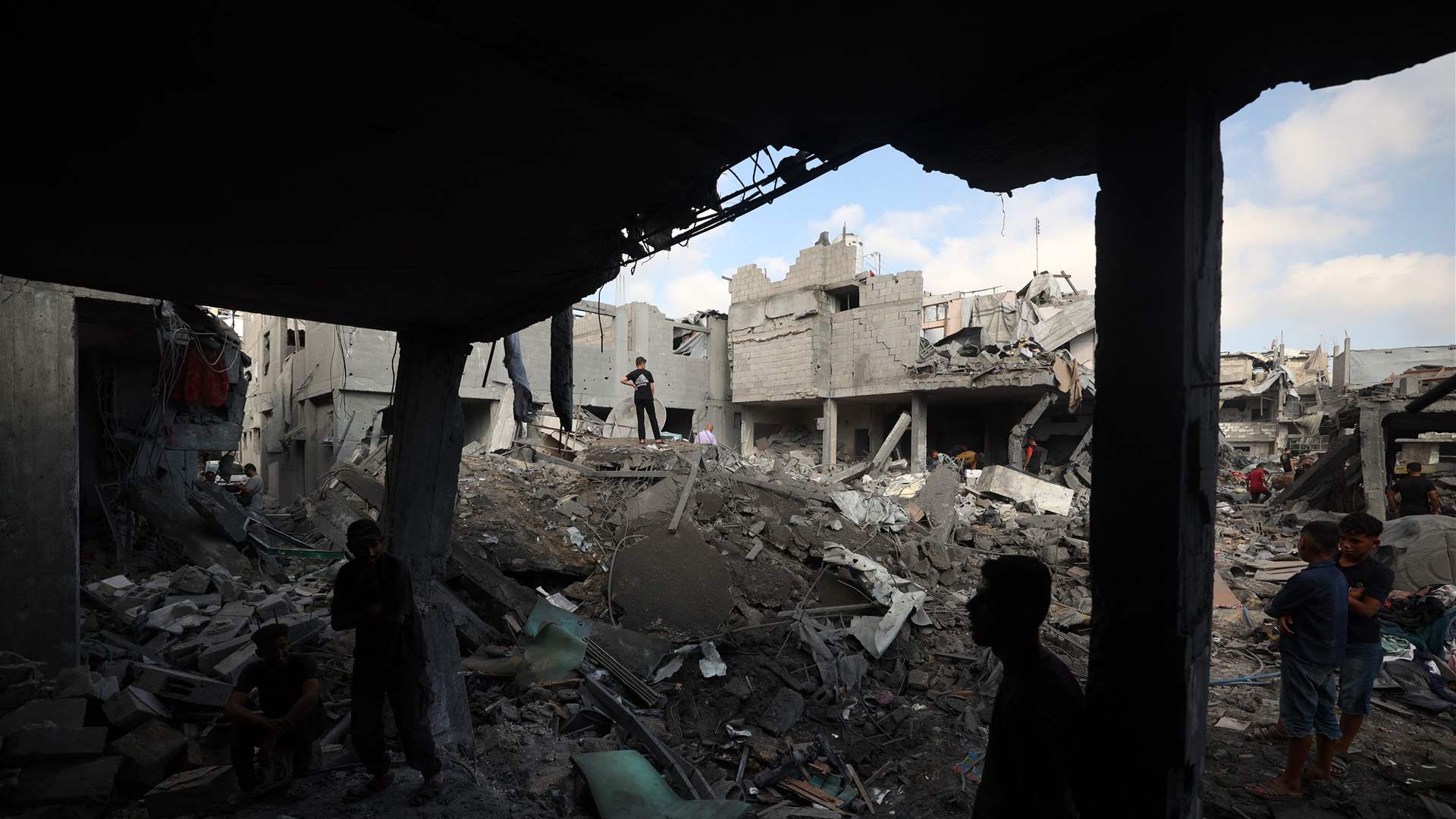 Gaza health officials say Israeli airstrike near market kills eight  