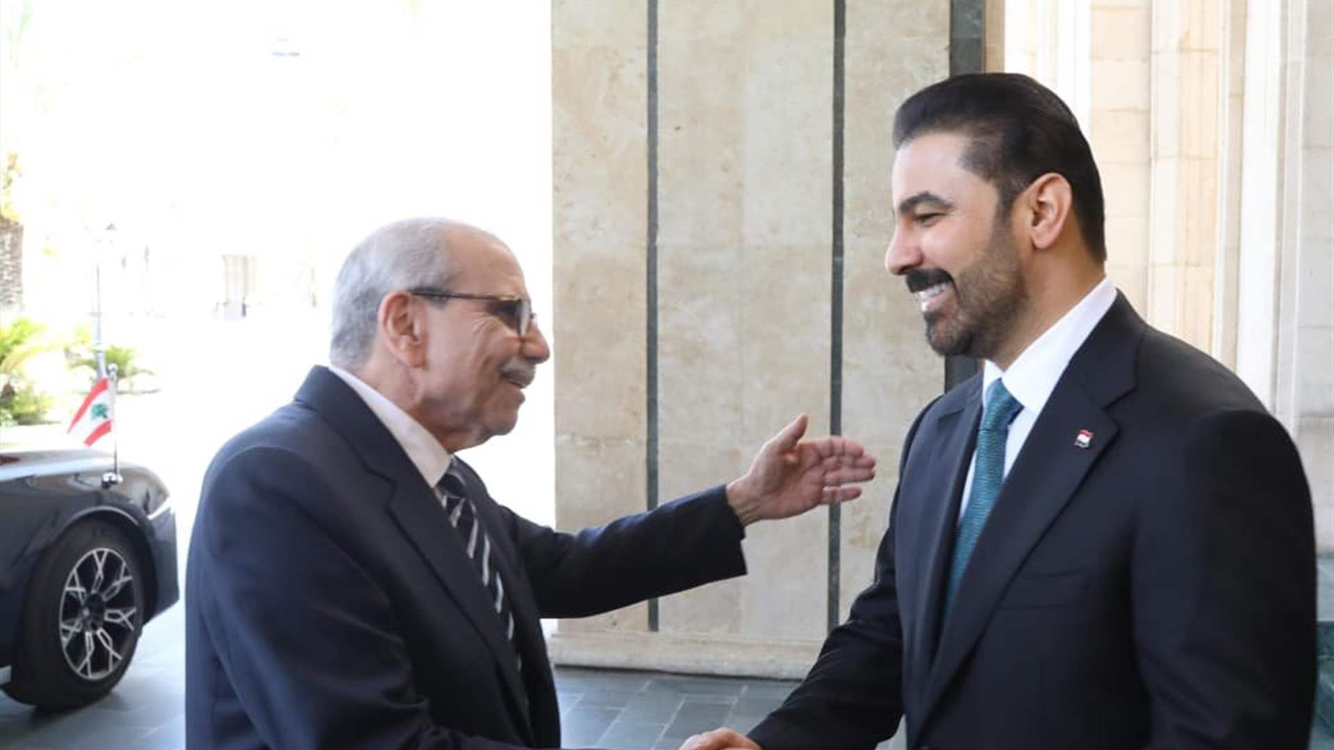 الزيدي وسلام يؤكدان تعزيز التعاون والتنسيق بين العراق ولبنان