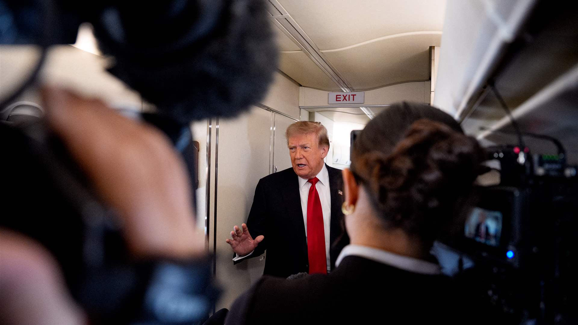 Trump says US is talking with Iran right now