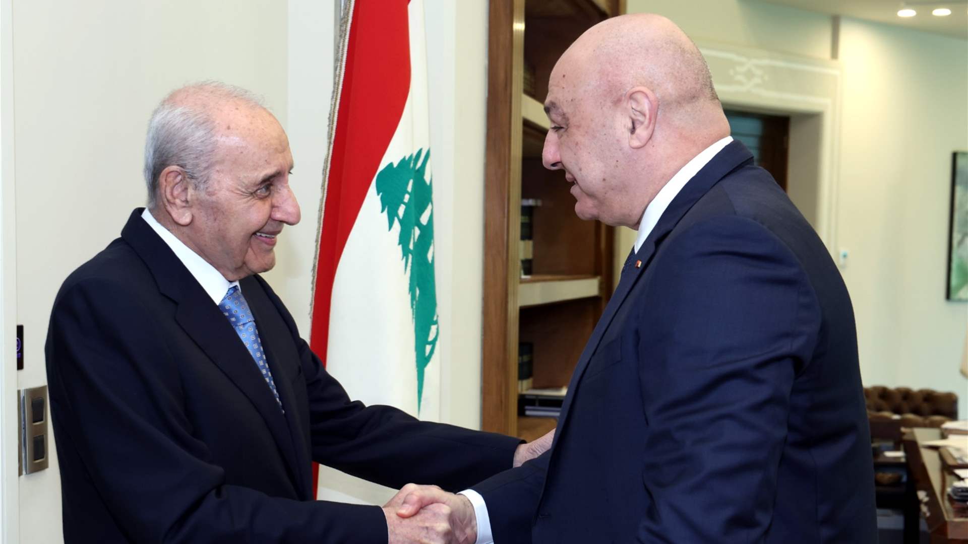 الرئيس بري في بعبدا