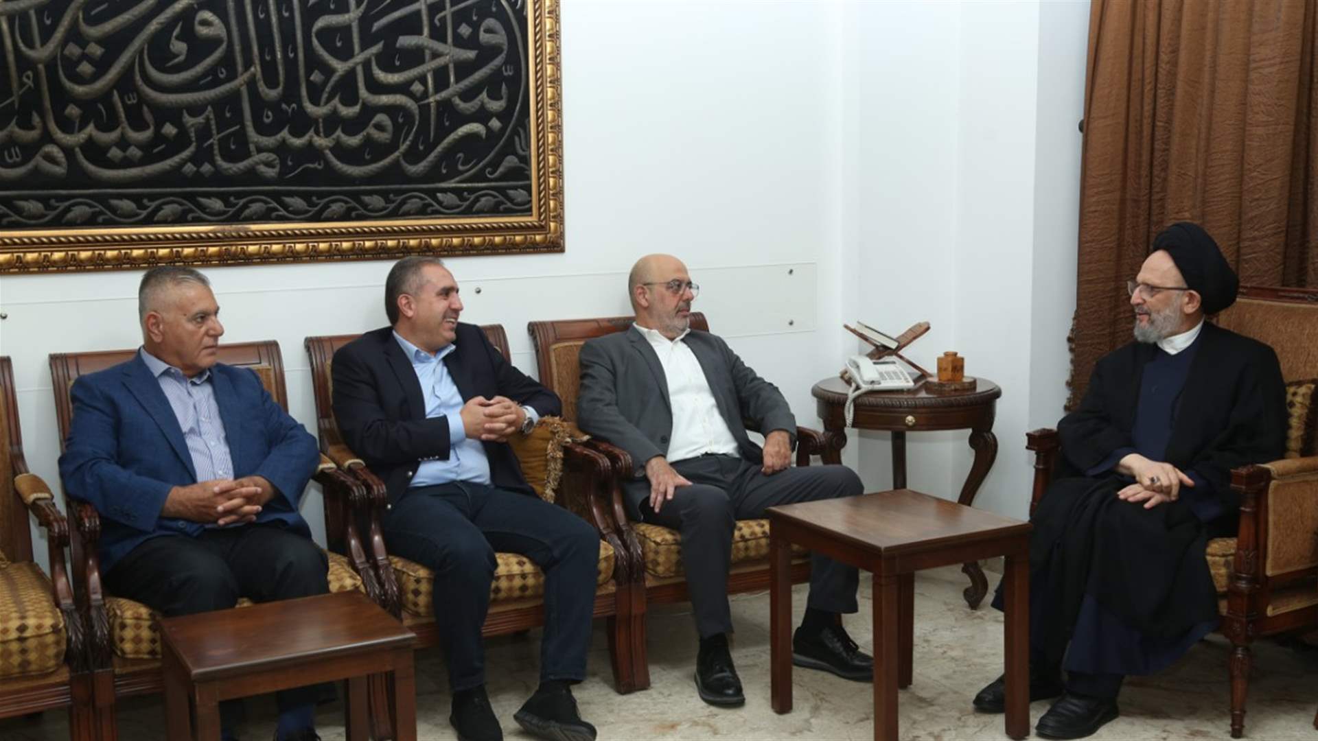 العلامة فضل الله استقبل وفدًا من الحزب التقدمي الاشتراكي: المرحلة تتطلب خطابًا عقلانيًا يحفظ الوحدة الوطنية