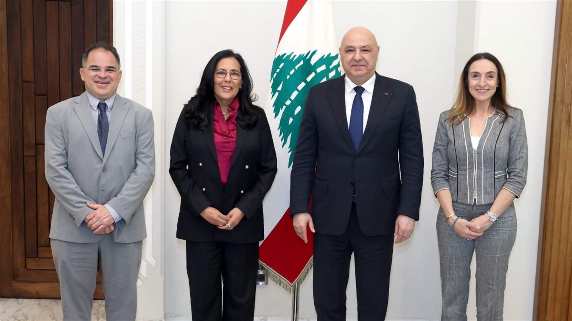 عون بحث مع المديرة الإقليمية للبنك الدولي في دعم لبنان ومساعدة العائدين إلى المناطق المتضررة