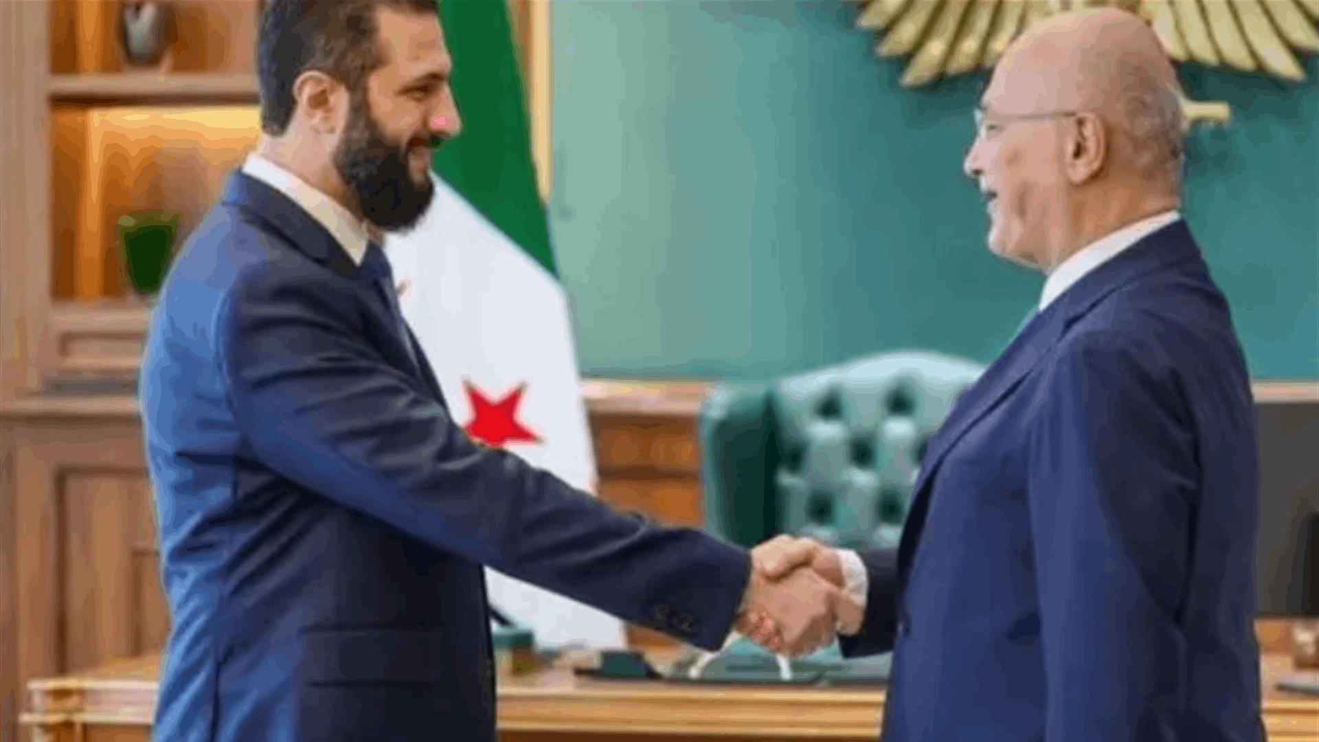 الشرع بحث مع برهم صالح في عودة اللاجئين والتعافي المبكر في سوريا