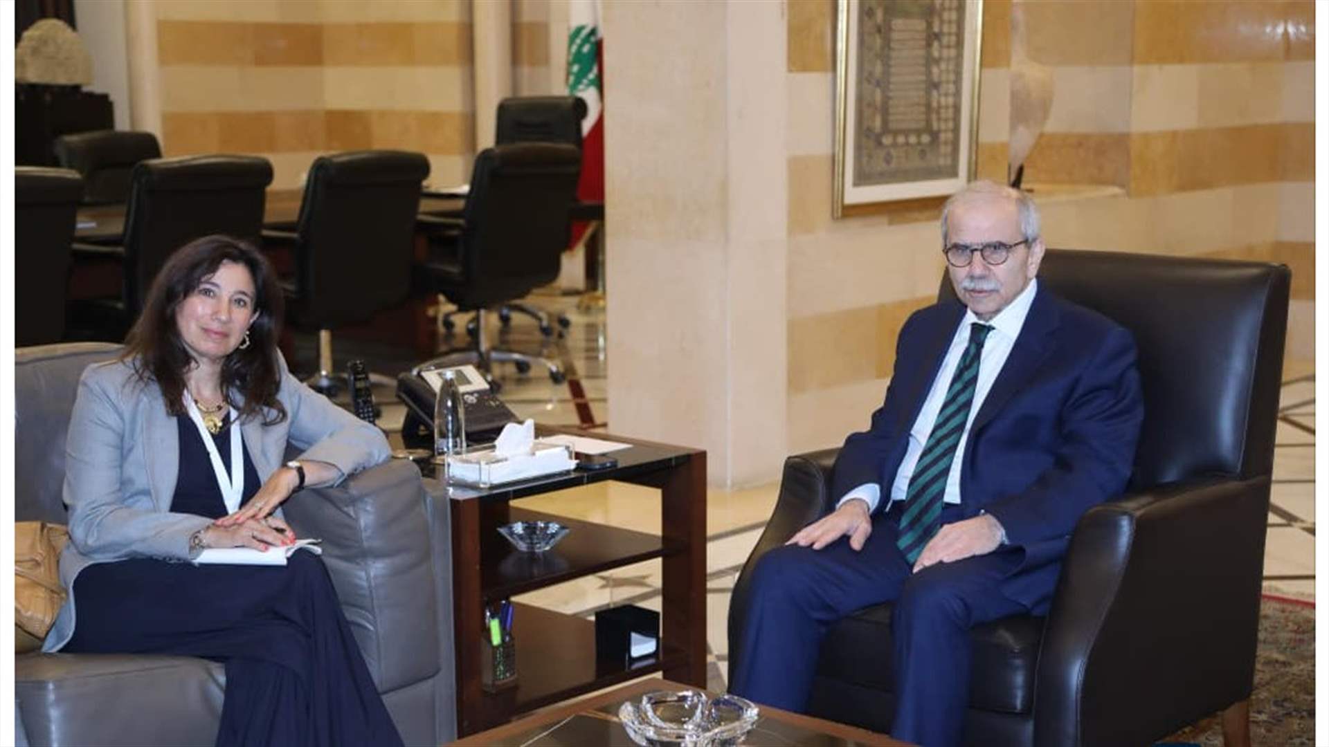 رئيس الحكومة استقبل المديرة التنفيذية لـمنظمة "إنترميديت" المتخصصة في حل النزاعات