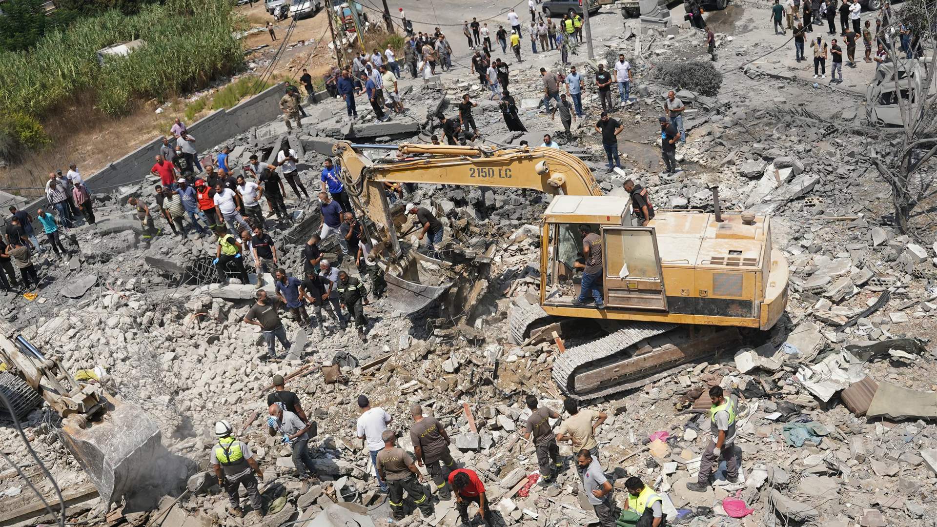 Israel says Lebanon strikes a response to Hezbollah ceasefire violation