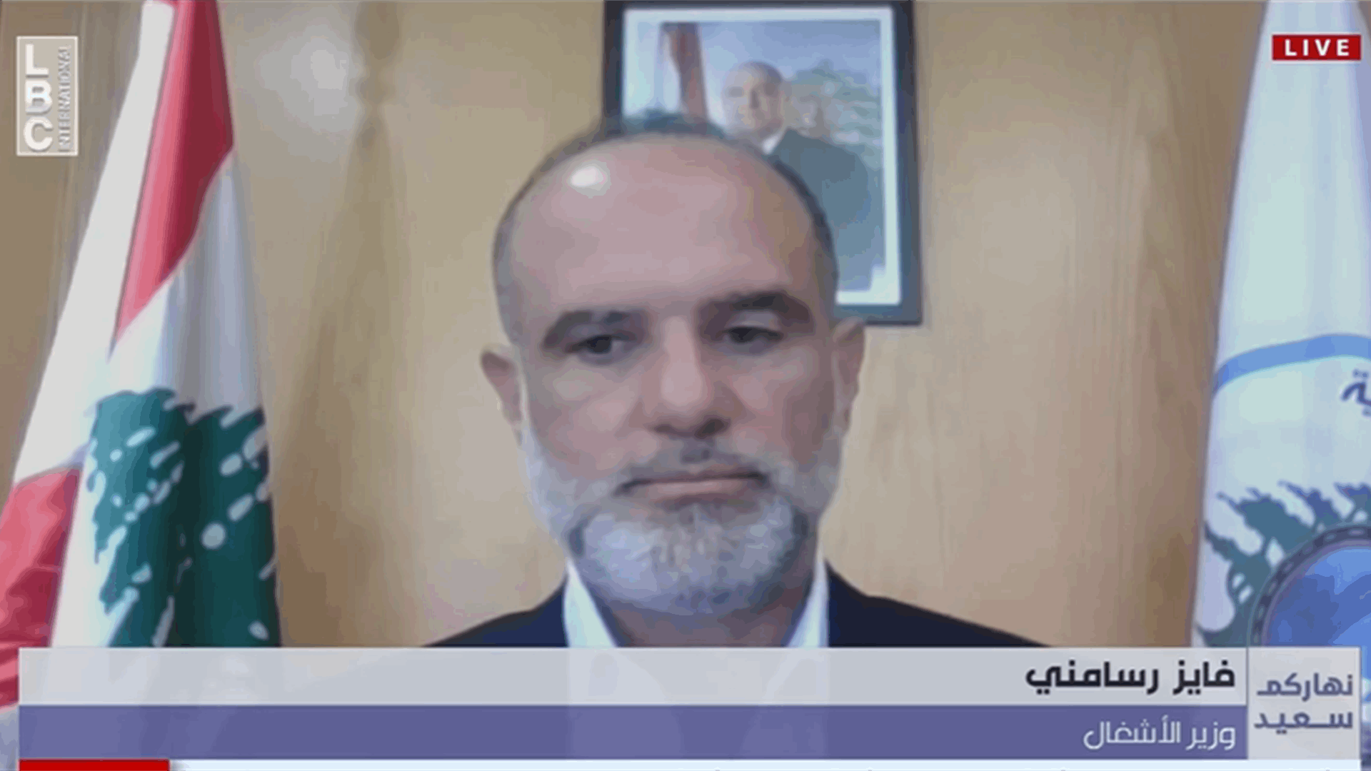 رسامني للـLBCI: لا يجب أن يكون هناك مطمر بالقرب من المطار ونعمل على معالجة مشكلة الطيور