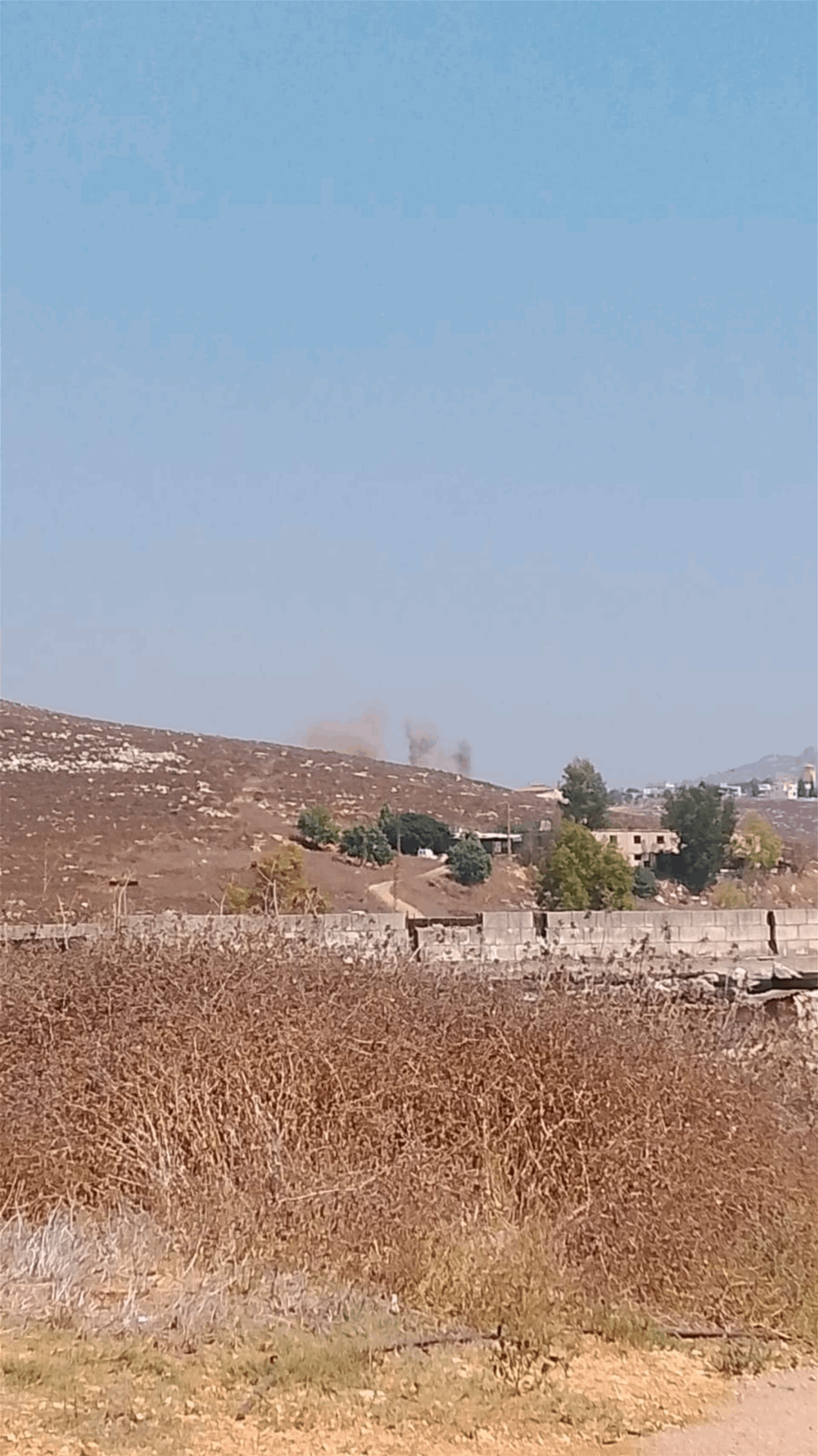 قصف مدفعي إسرائيلي يطال أطراف ميفدون