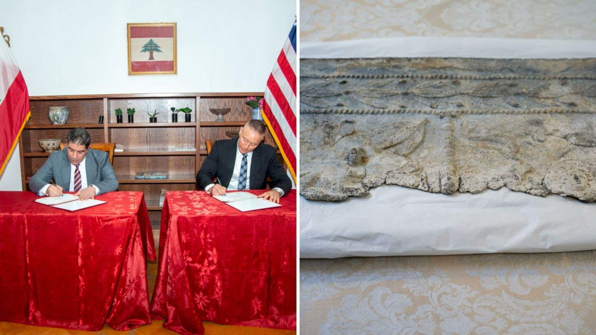 FBI returns three ancient Lebanese artifacts to Lebanon