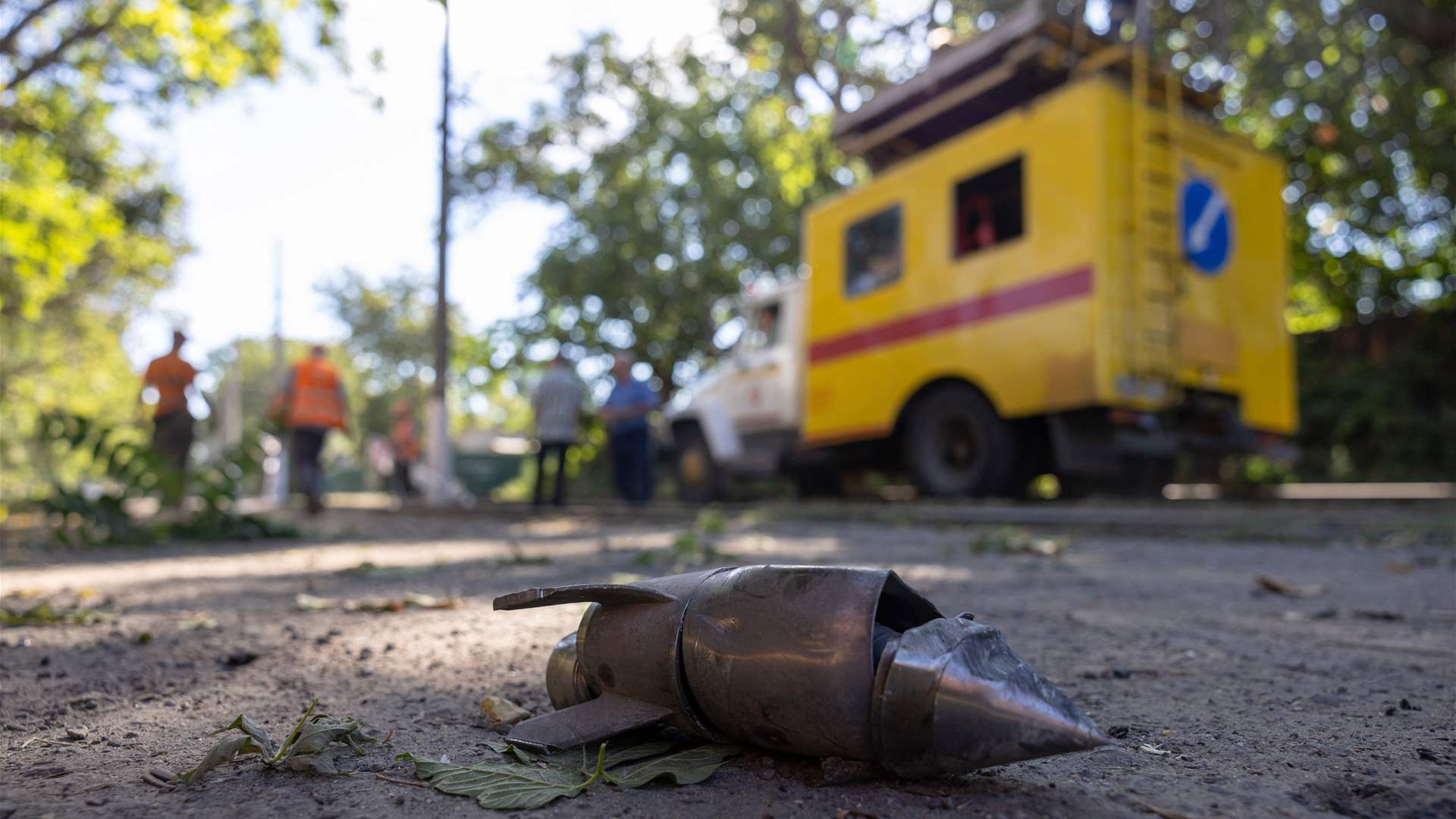 Russia hits Ukraine's security service headquarters in Kyiv, Zelenskiy says