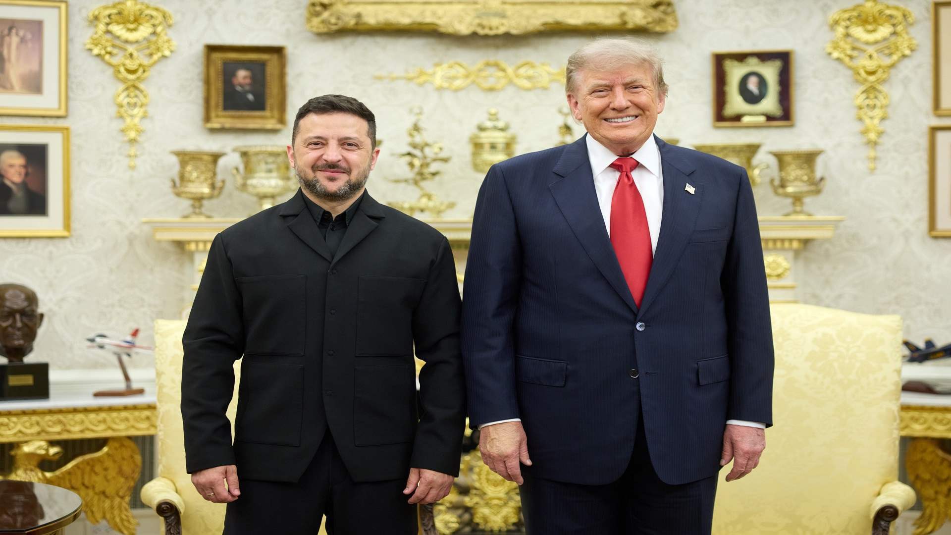 زيلينسكي يشكر ترامب وأعضاء الكونغرس على مشروع قانون العقوبات ضد روسيا