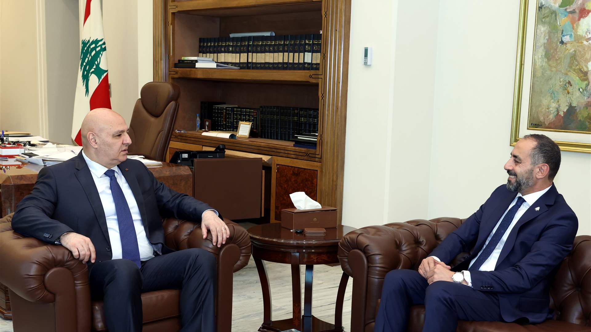 الرئيس عون اطّلع من سفير لبنان لدى البرازيل على تطوّر العلاقات وأوضاع الجالية اللبنانية