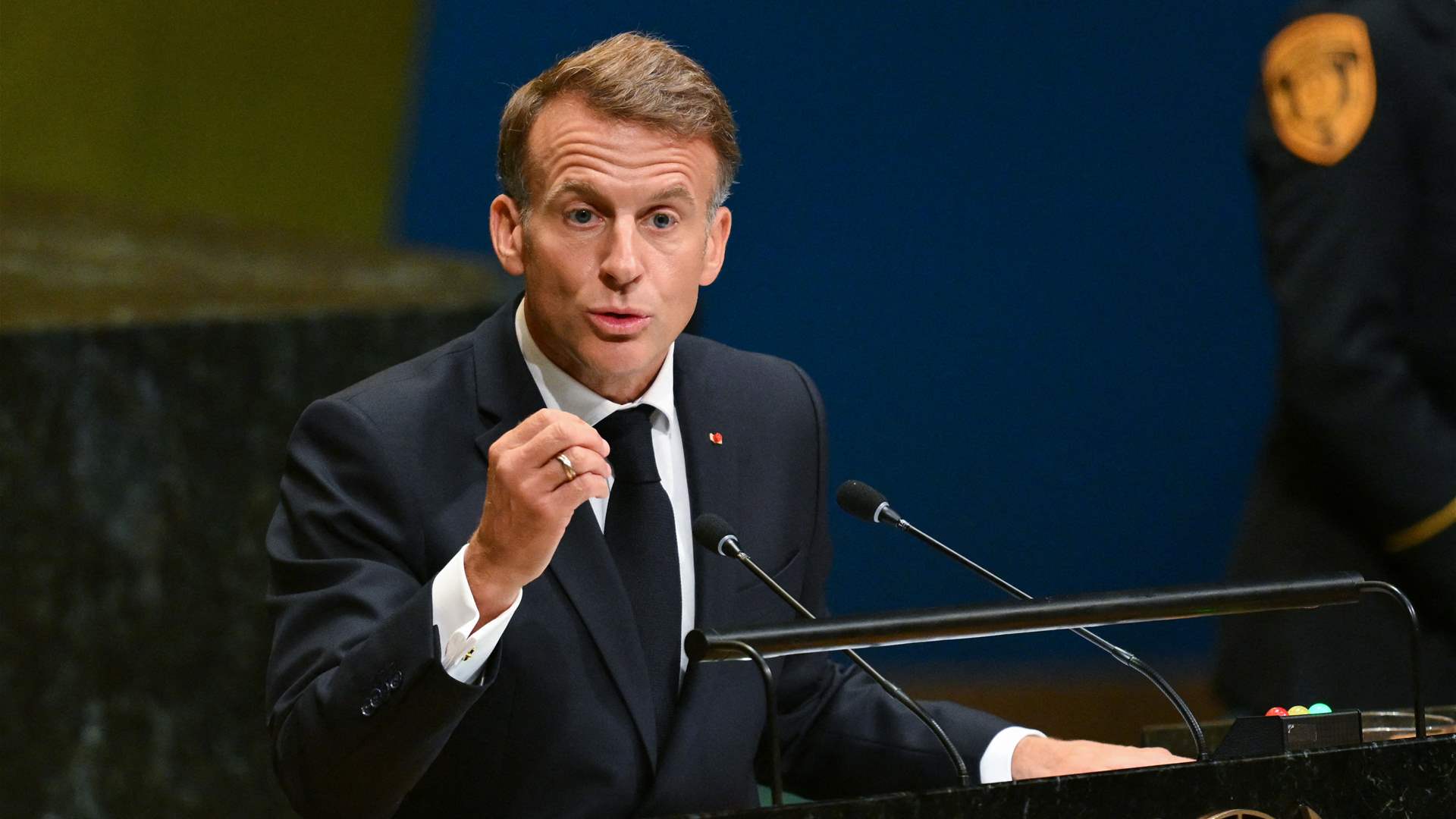 Macron urges moratorium on energy site strikes by Russia, Ukraine