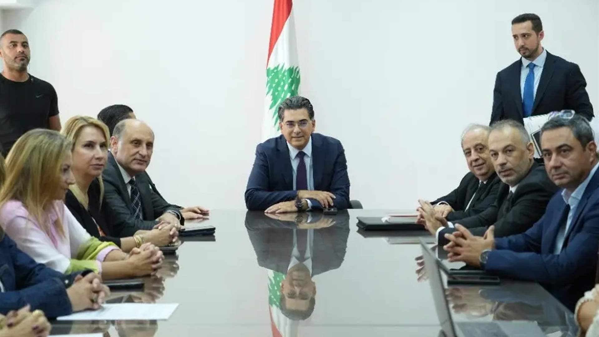 المدعي العام التمييزي يلبّي دعوة الوزير مرقص الى الاجتماع ويطمئن إلى حسن تطبيق قانون الإعلام الجديد بما يعزّر الحريات
