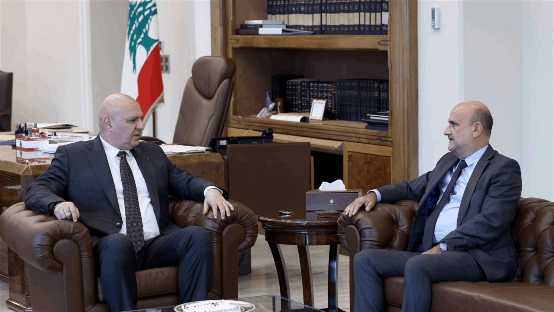 أبي رميا بعد لقائه رئيس الجمهورية: التفاوض مدخل لبسط سيادة الدولة وحصرية السلاح بيدها