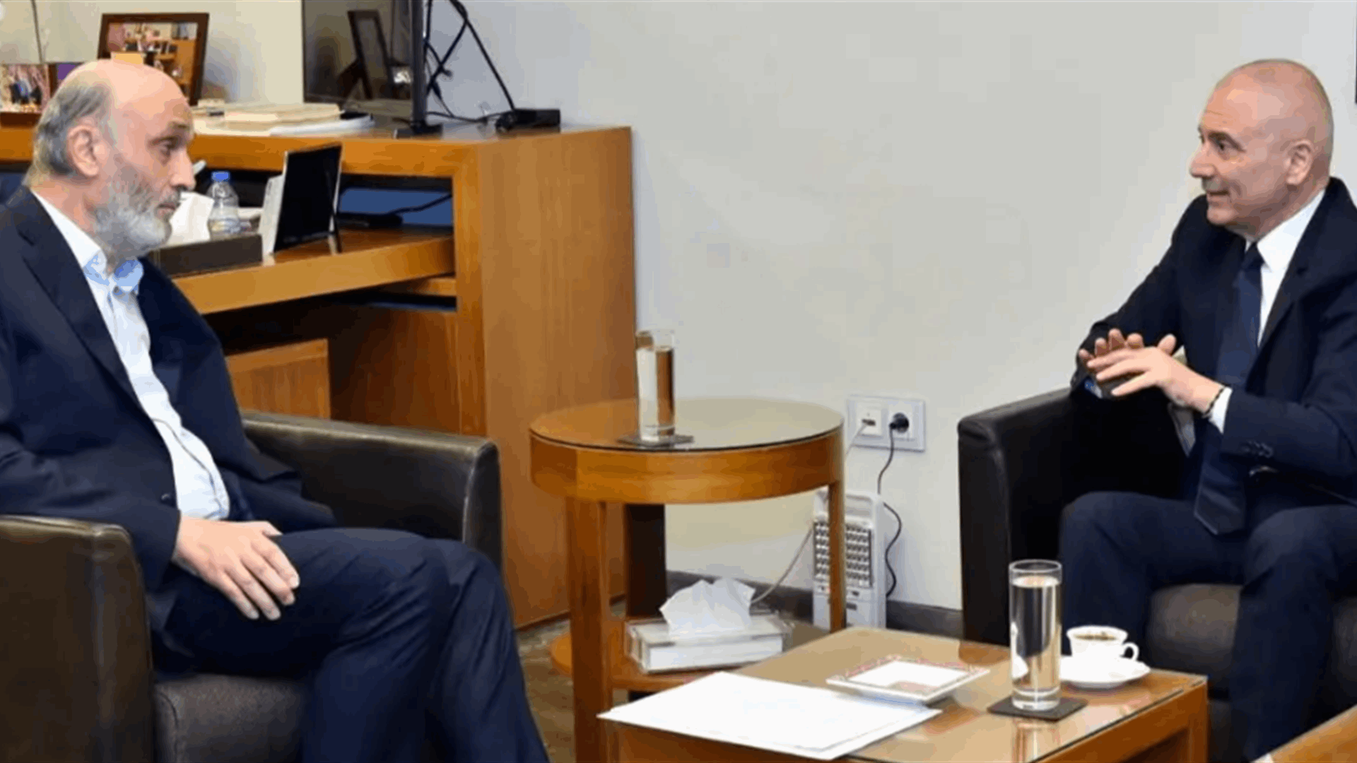 محفوض بعد لقائه جعجع: مستعدون للحوار والمواجهة لبناء الدولة
