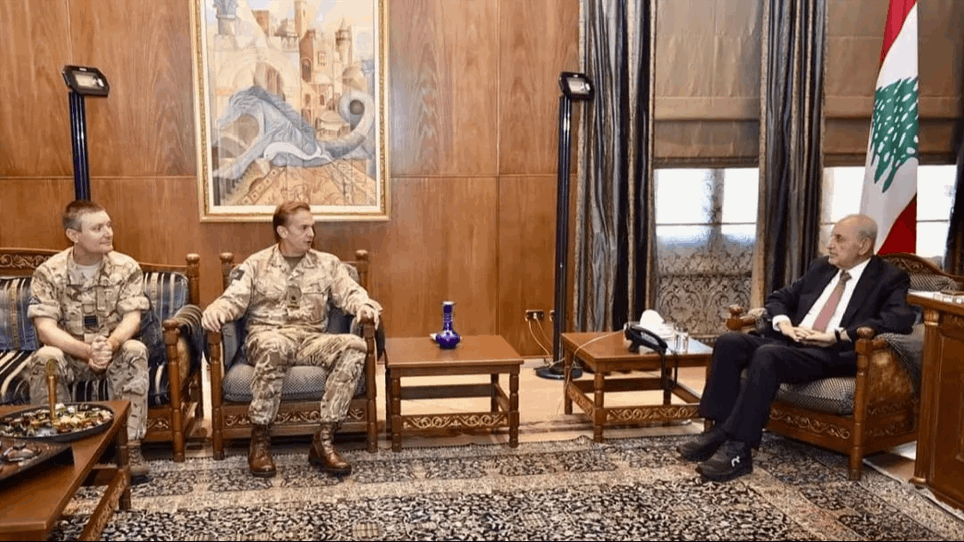 السفارة البريطانية: كولينز اختتم زيارته للبنان بتأكيد الالتزام بدعم جهود تعزيز الأمن والمحافظة على السيادة