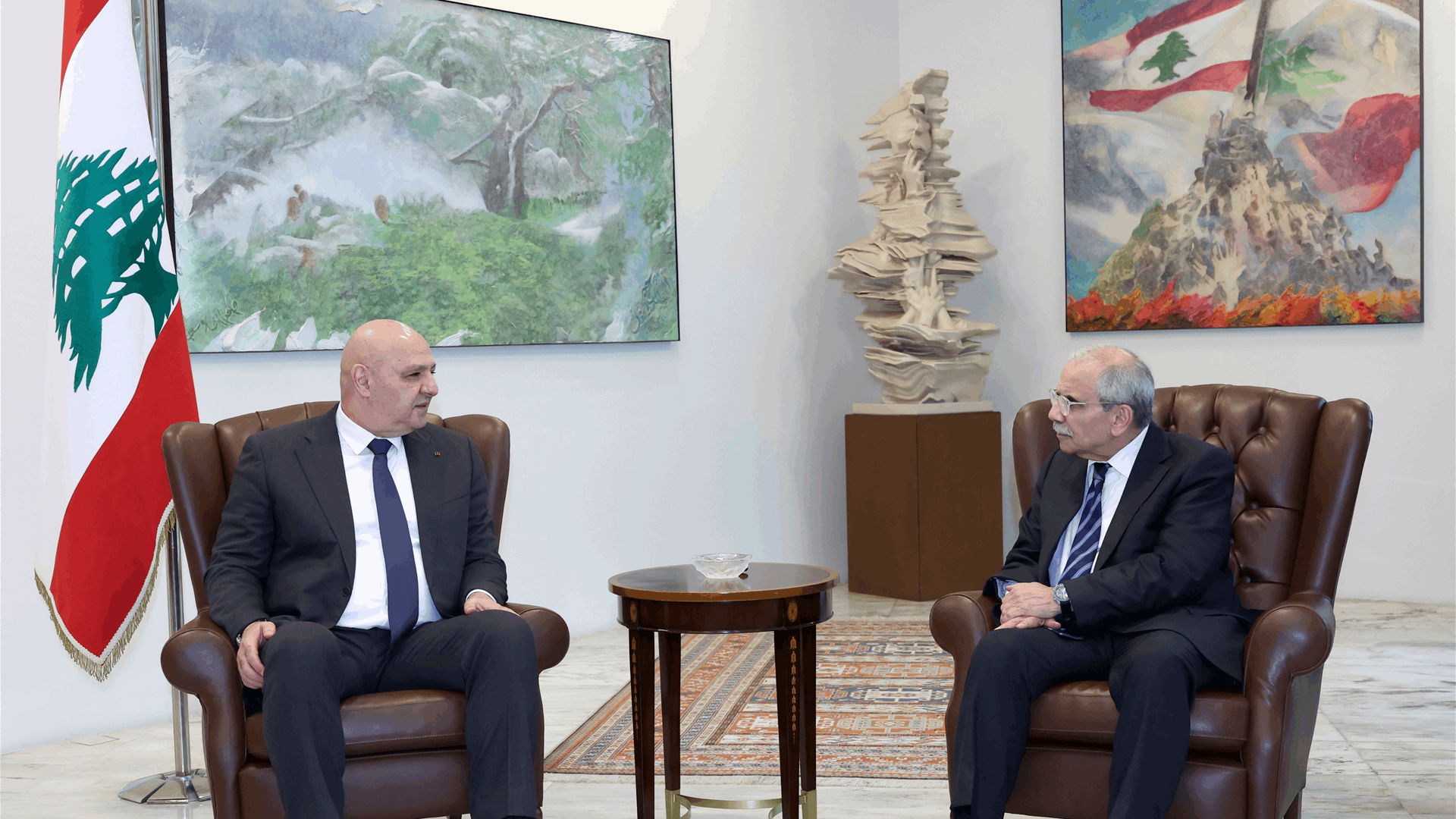 Aoun, Salam discuss Washington talks, Nabatieh visit and Cabinet measures