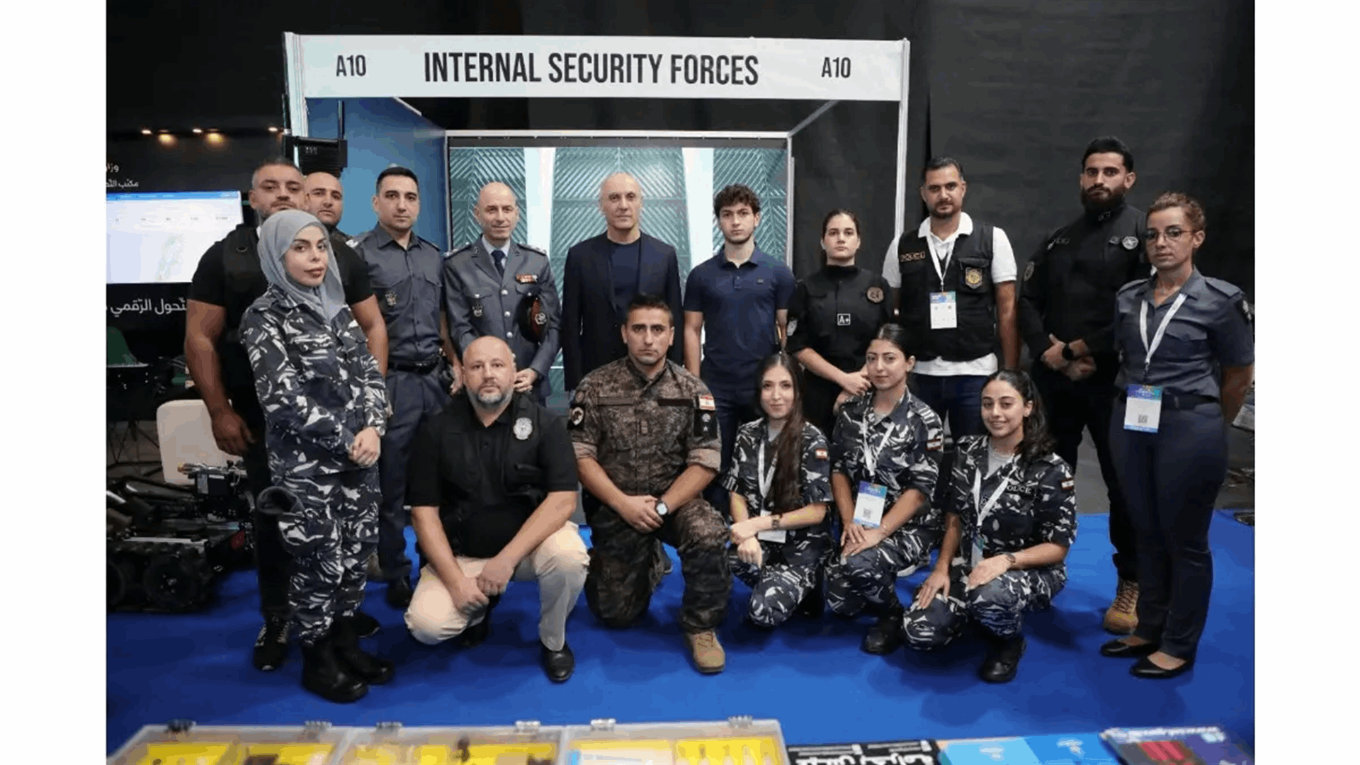 الحجار زار معرض EXPERIA EXPO واطلع على أبرز تقنيات العمل الأمني