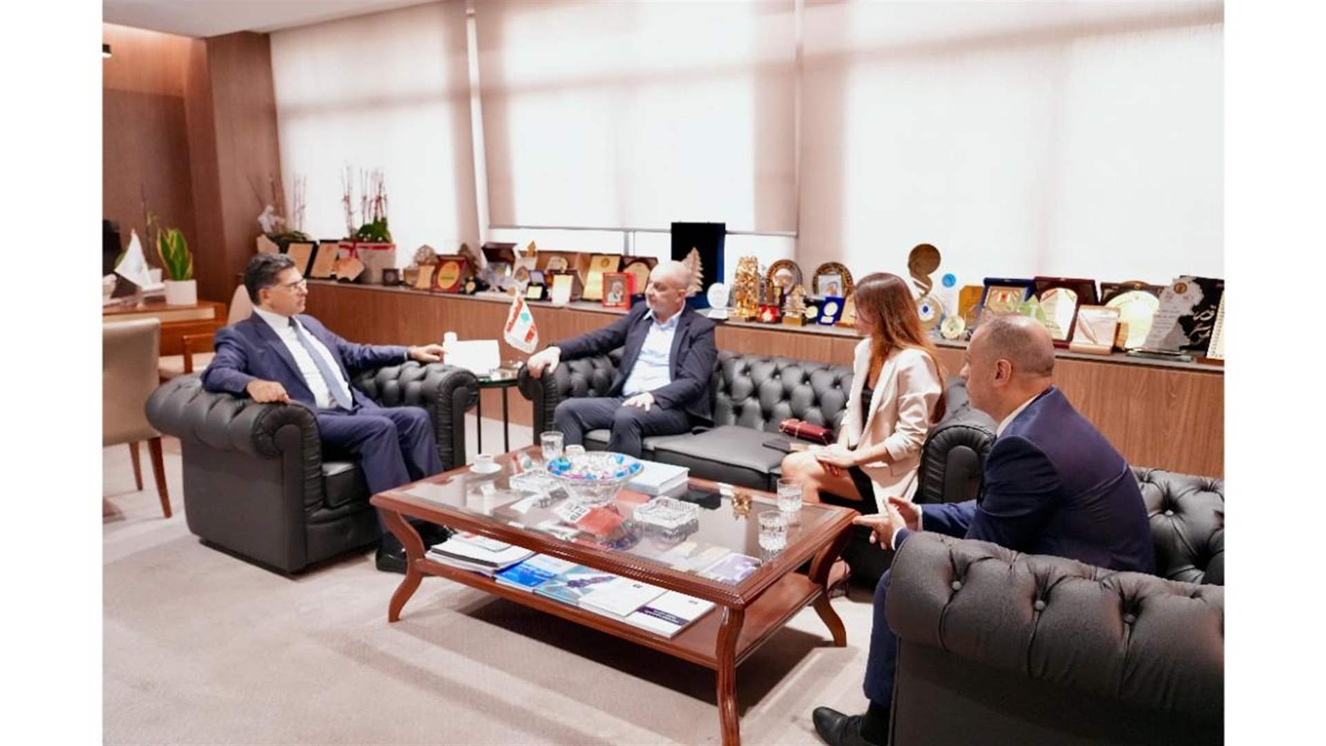 مرقص استقبل الأمين العام للاتحاد الدولي للصحفيين