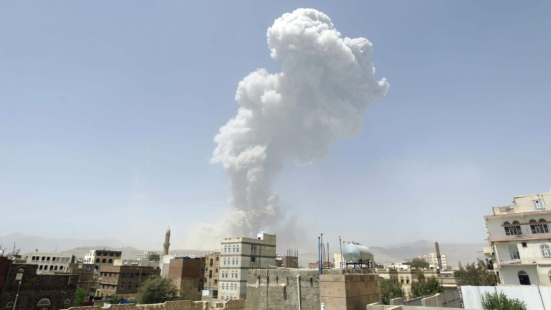 Houthi media says Saudi Arabia hit oil facility near Sanaa