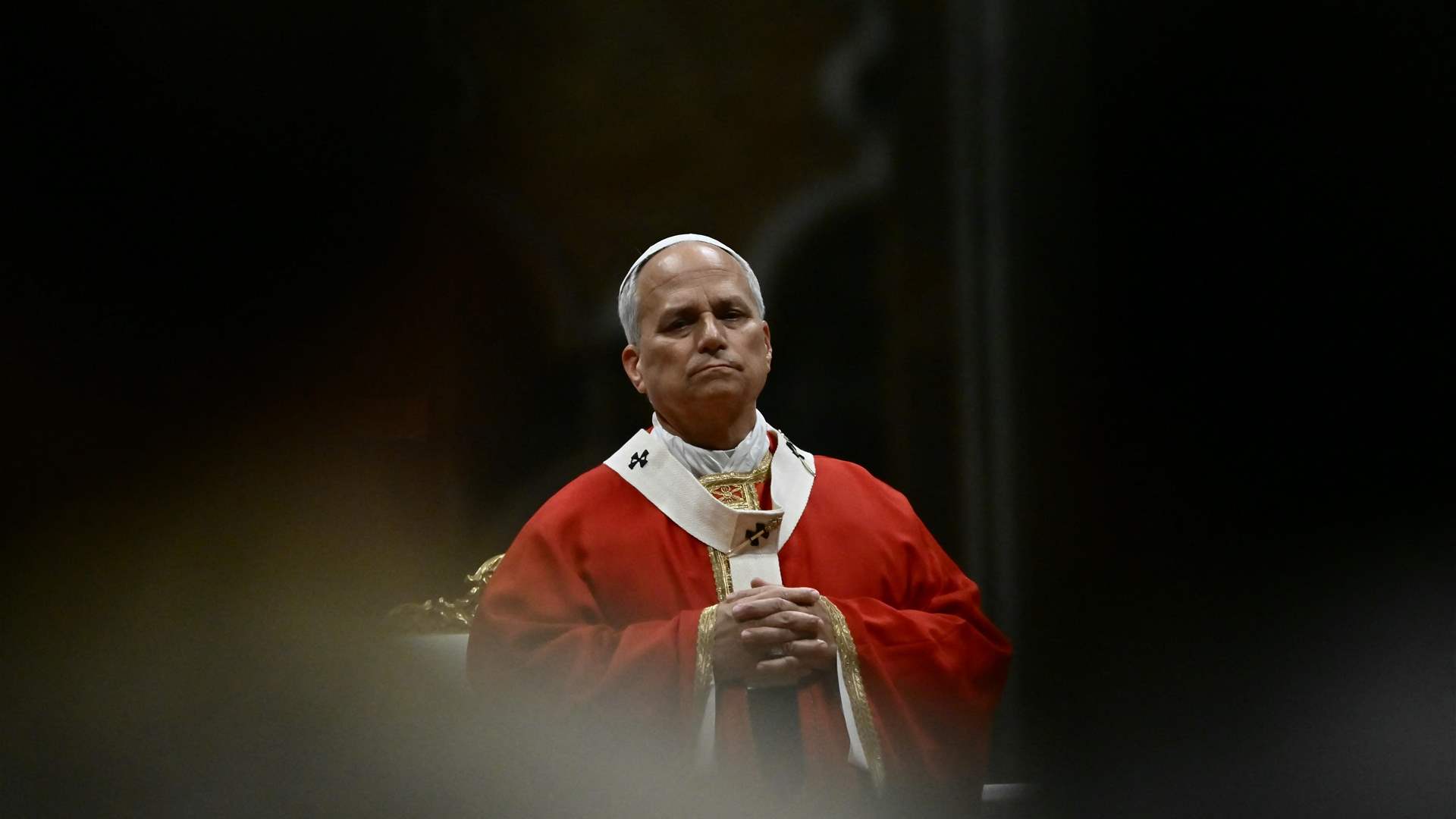 Pope's doctors say he is out of bed, progress 'normal'