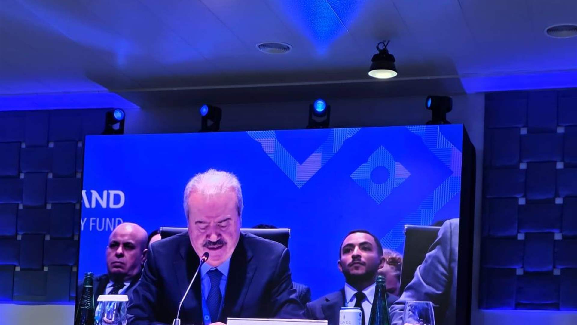 جابر من بانكوك: ماضون بالإصلاح رغم تداعيات النزاع والربط الإقليمي أولوية ومرافئ لبنان بوابة للمنطقة