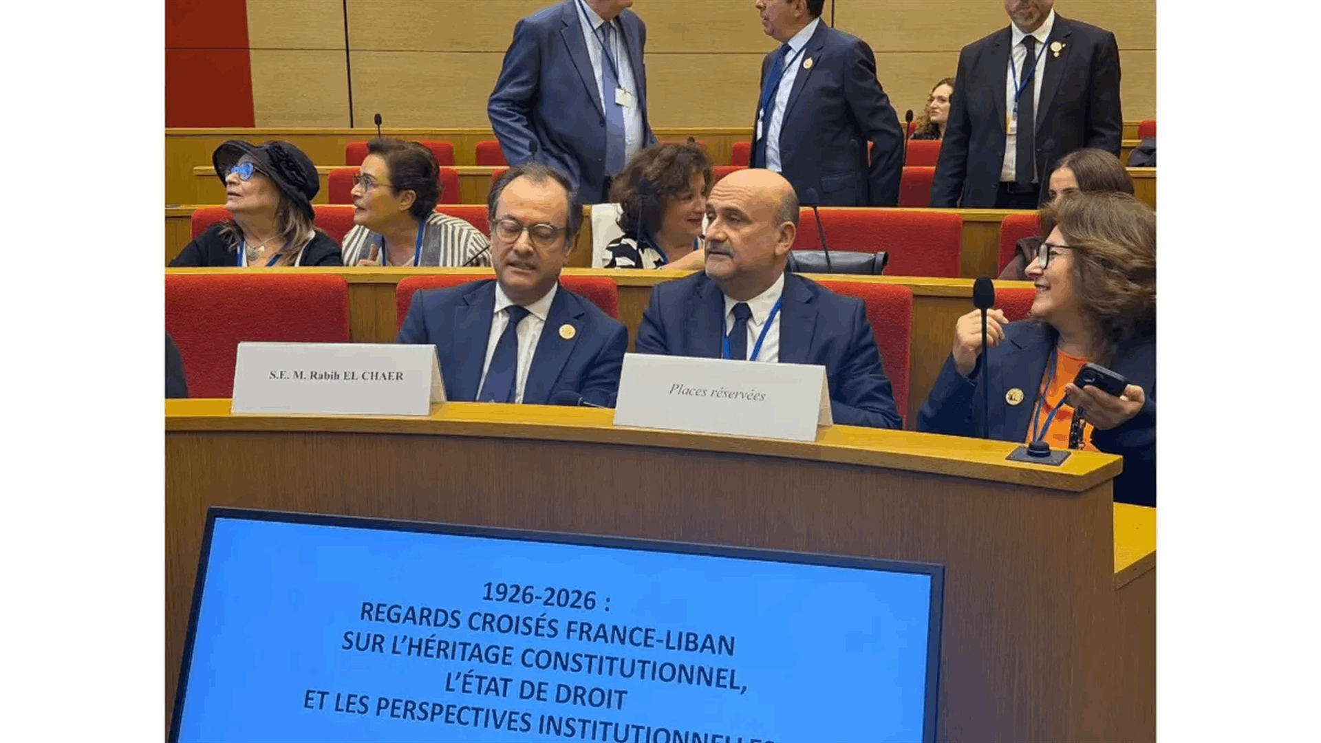 أبي رميا من مجلس الشيوخ الفرنسي: مراجعة الدستور اللبناني ضرورة لتعزيز دولة القانون وتطوير المؤسسات