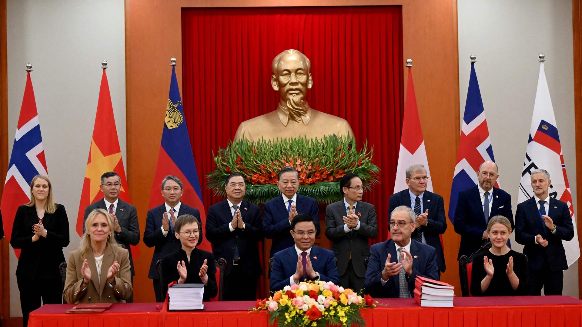 Vietnam signs free-trade pact with European countries including Norway, Switzerland