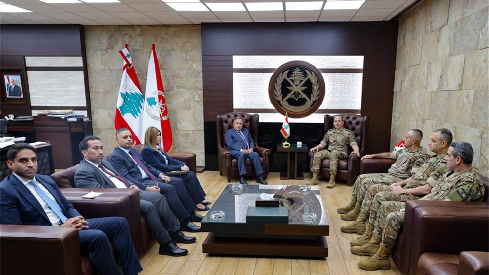 الأمين العام لجامعة الدول العربية زار قائد الجيش وأكد استعداده لمساعدة لبنان