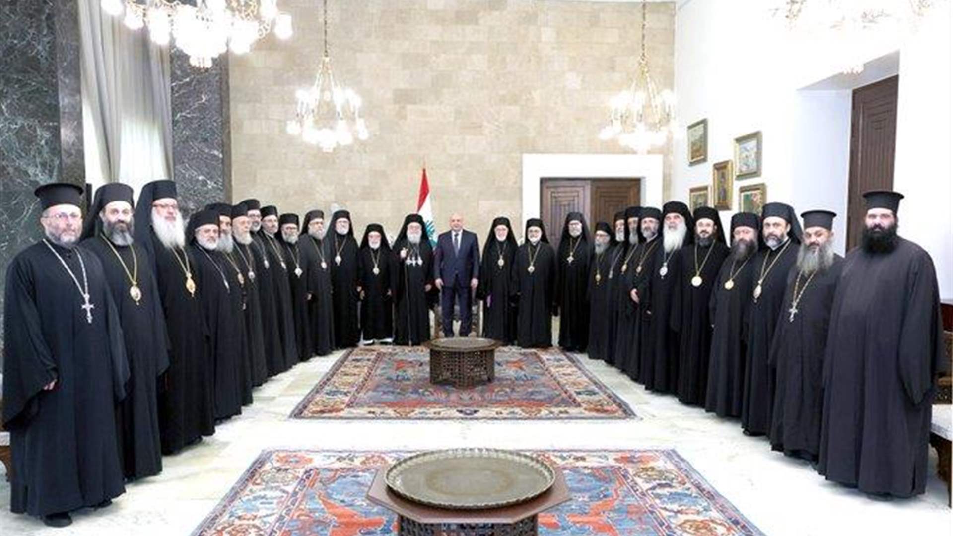 الرئيس عون أمام وفد سينودس كنيسة الروم الأرثوذكس: الحرب لا يمكن أن تنتهي إلا عبر التفاوض والحوار