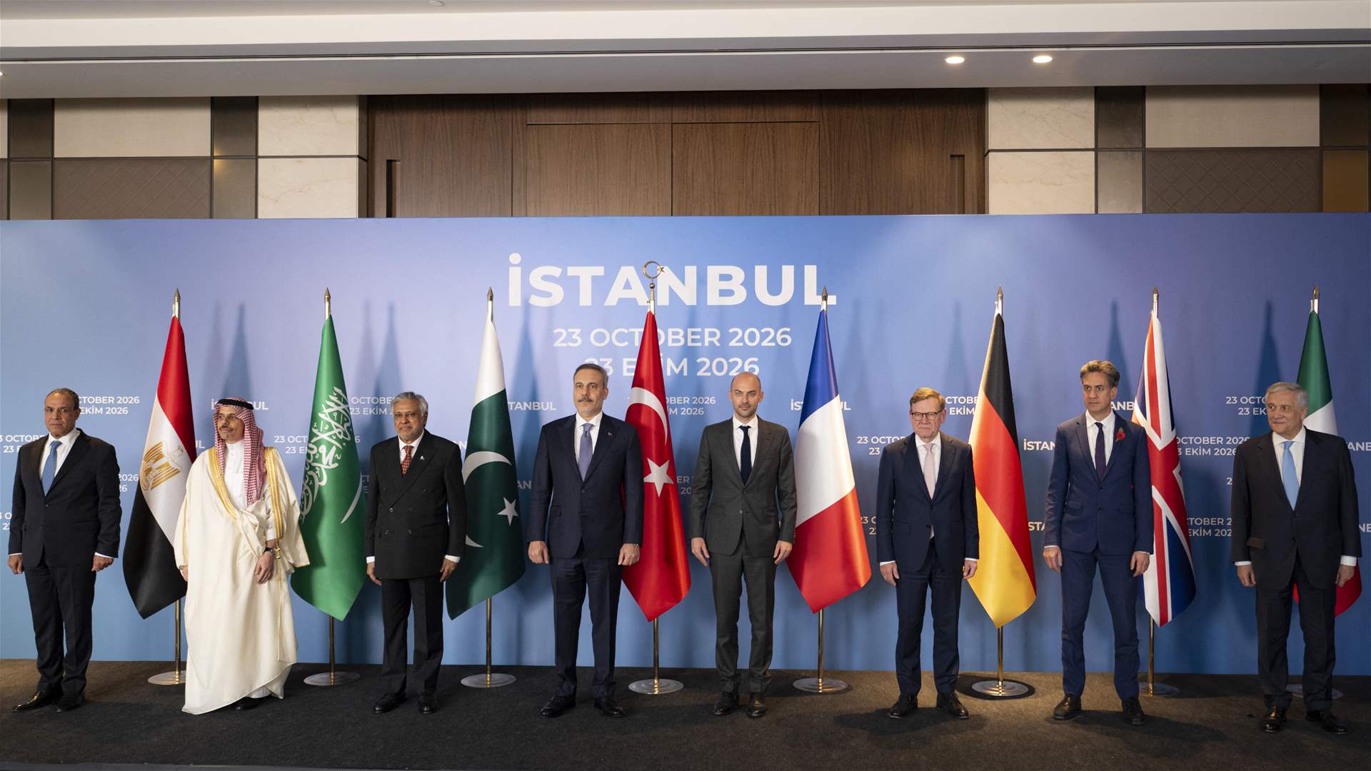 European, Mideast foreign ministers hold talks in Istanbul