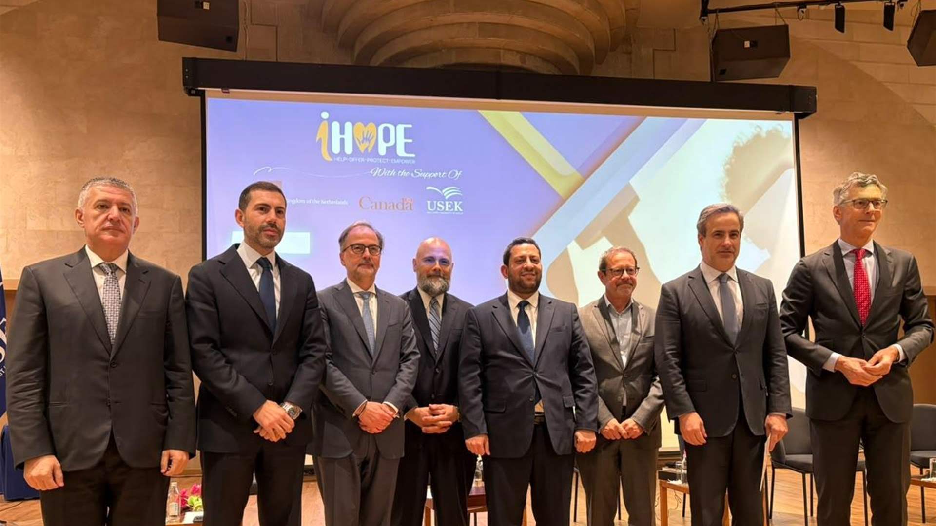 مؤتمر «iHOPE» في جامعة الروح القدس يدعو إلى تعزيز التعاون الدولي لمكافحة الاختطاف العائلي للأطفال
