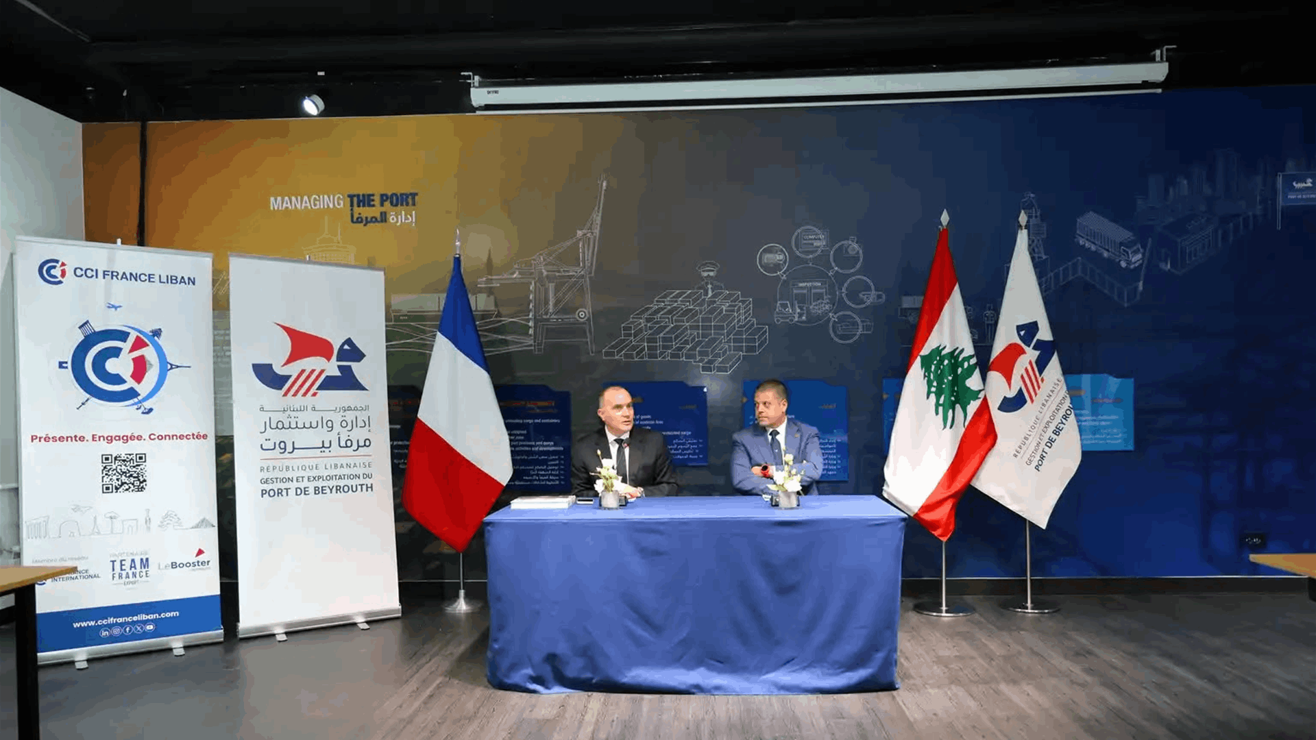 زيارة CCI France Liban إلى مرفأ بيروت في إطار "نظرة جديدة"